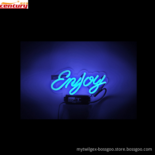 wholesale china factory price custom enjoy neon lighted word